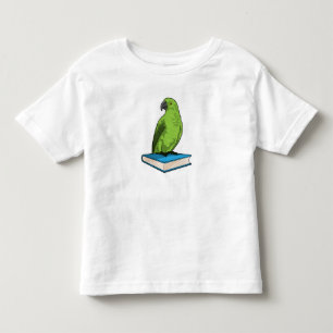 Parrot with Book Toddler T-shirt