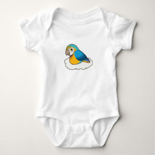 Parrot with Cloud Baby Bodysuit