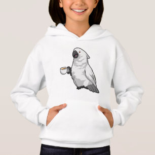 Parrot with Cup of Coffee