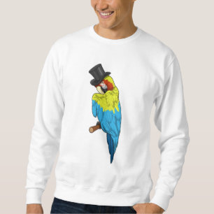 Parrot with Cylinder Sweatshirt