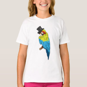 Parrot with Cylinder T-Shirt