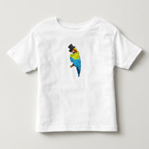 Parrot with Cylinder Toddler T-shirt