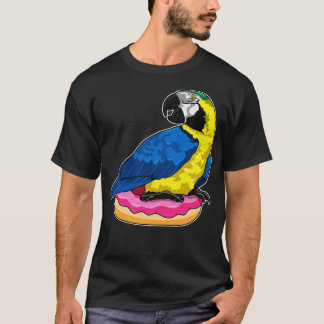 Parrot with Doughnut T-Shirt