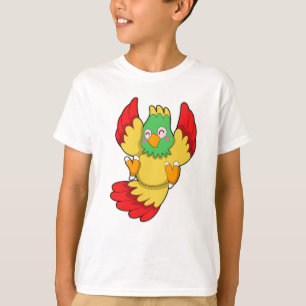 Parrot with green Head T-Shirt