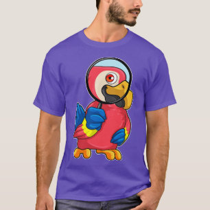 Parrot with Magnifying glass 1 T-Shirt