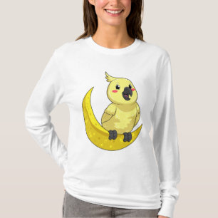 Parrot with Moon T-Shirt