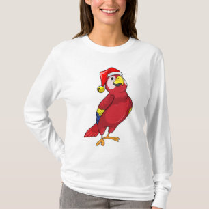 Parrot with Santa hat T-Shirt