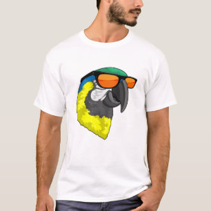 Parrot with Sunglasses T-Shirt