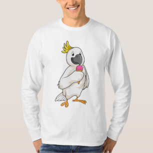 Parrot with Waffle ice cream T-Shirt