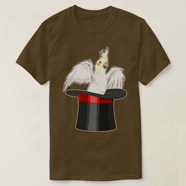 Parrot Wizard Top hat (Design Front)