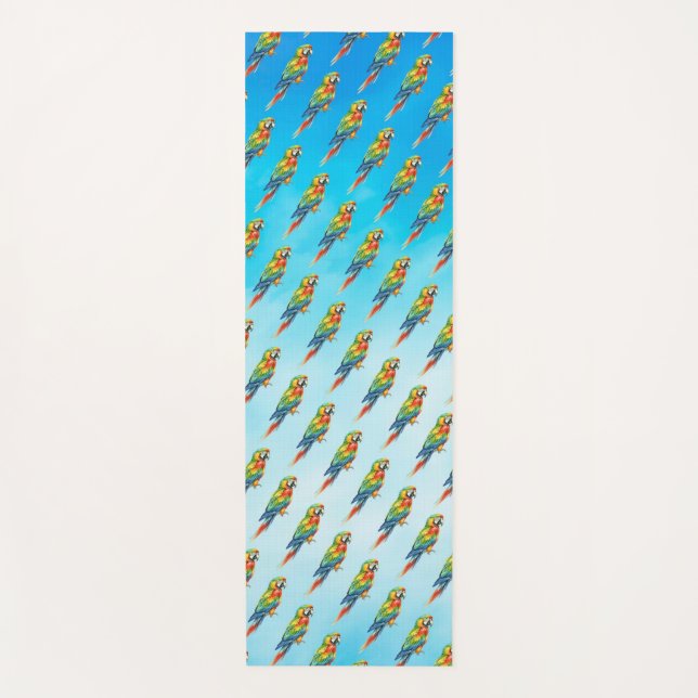 Parrot Yoga Mat (Front)