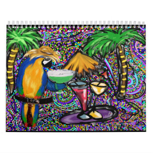 Parrots calendar