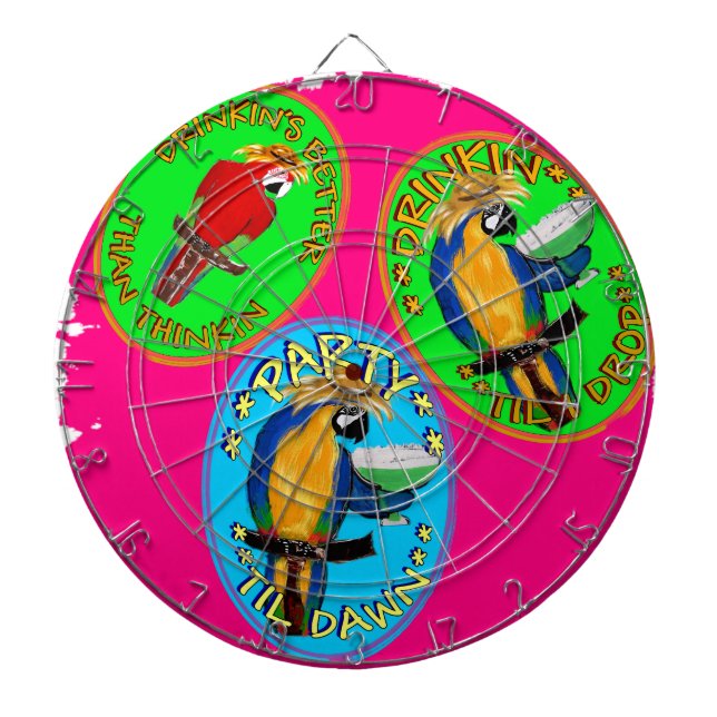 PARROTS DARTBOARD (Front)