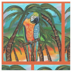 PARROTS FABRIC