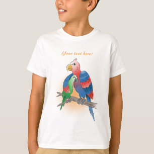Parrots Happy Mother's Day T-Shirt