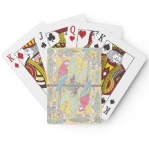 "Parrots" Miami inspired, Hand drawn