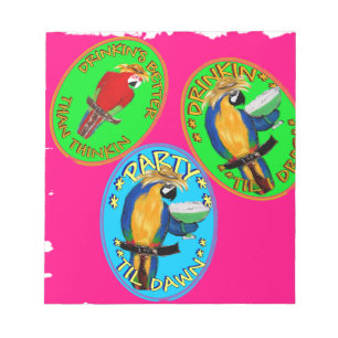 PARROTS NOTEPAD