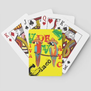 PARROTS PLAYING CARDS