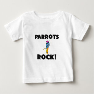 Parrots Rock Baby T-Shirt