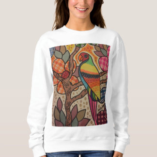 Parrot's smile sweatshirt