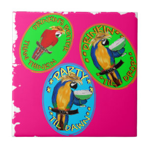 PARROTS TILE