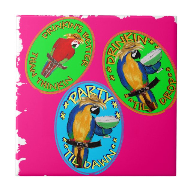 PARROTS TILE (Front)