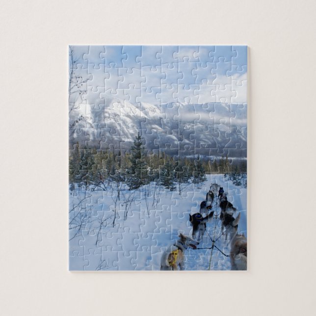 ParrotSleds - Landscape Jigsaw Puzzle (Vertical)