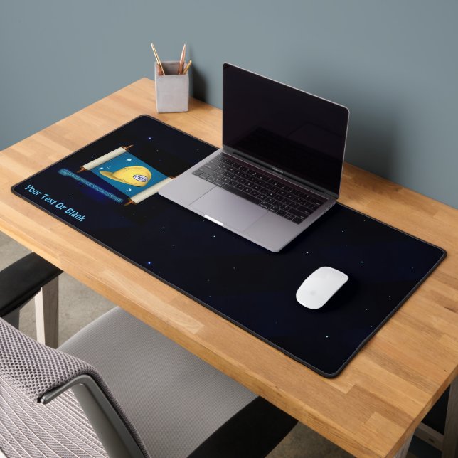 Parshat Bereshit - Yesh M'ayn Construction Desk Mat (Office 2)