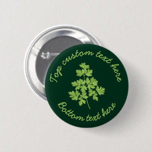 Parsley 2 Inch Round Button