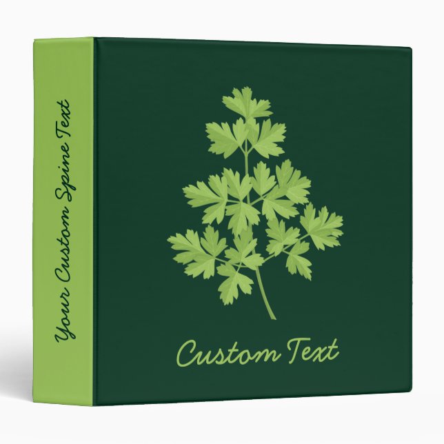 Parsley Binder (Front/Spine)