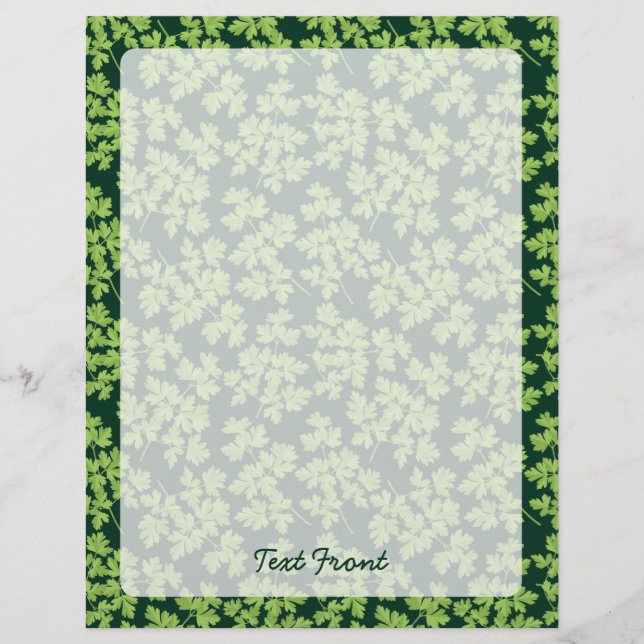 Parsley Flyer (Front)