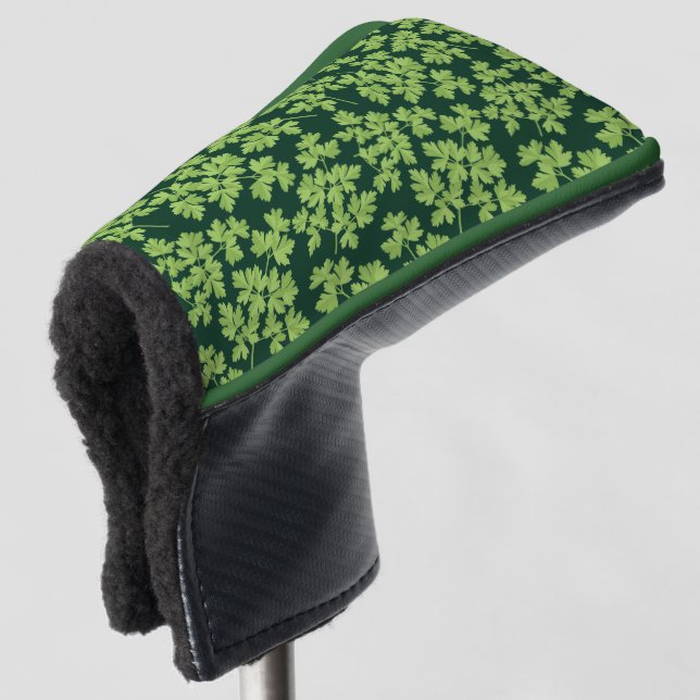 Parsley Golf Head Cover (3/4 Front)