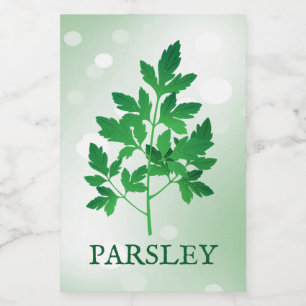Parsley Herbs Label