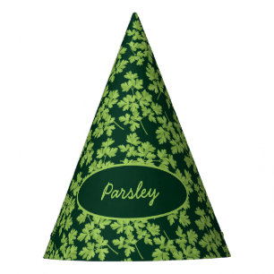Parsley Pattern Party Hat