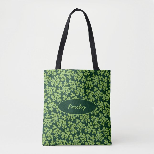 Parsley Pattern Tote Bag (Front)