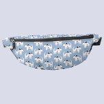 Parson Jack Russell Terrier Dog Fanny Pack<br><div class="desc">Fun Parson Jack Russell Terrier dog pattern for animal lovers.  Original art by Nic Squirrell.</div>
