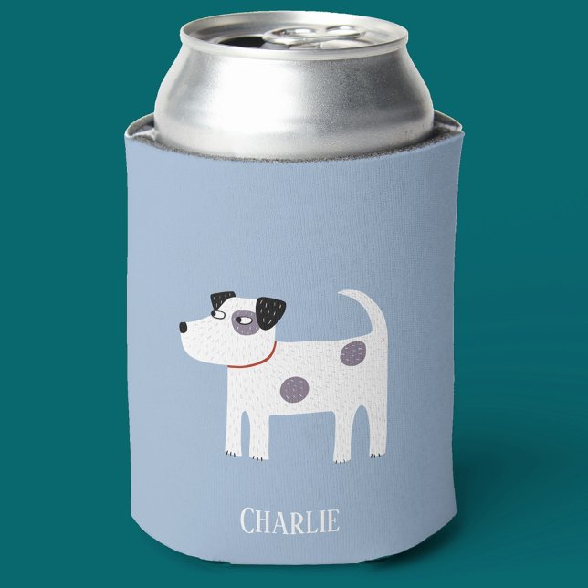 Parson Jack Russell Terrier Dog Personalized Can Cooler (Creator Uploaded)