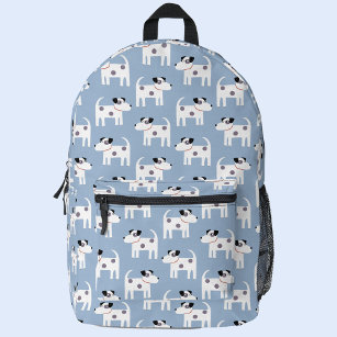 Parson Jack Russell Terrier Dog Printed Backpack