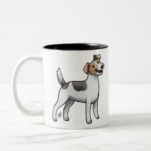 Parson Jack Russell Terrier Mug à deux tonalités