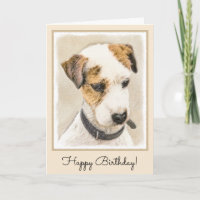 Parson Jack Russell Terrier Painting - Dog Art