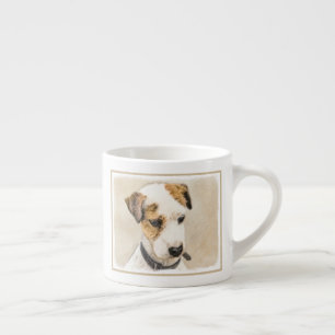 Parson Jack Russell Terrier Painting - Dog Art Espresso Cup