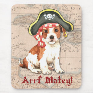 Parson Russell Pirate Mouse Pad