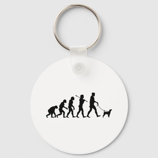 Parson Russell Terrier Keychain (Front)
