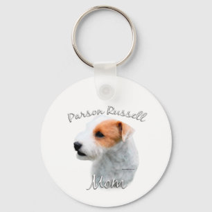 Parson Russell Terrier Mom 2 Keychain