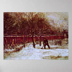 Parsonage Garden at Nuenen by Vincent van Gogh Poster