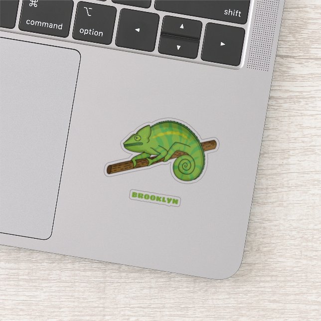 Parson's chameleon illustration (Detail)