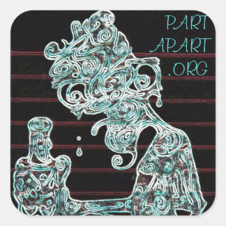Part Apart Sticker