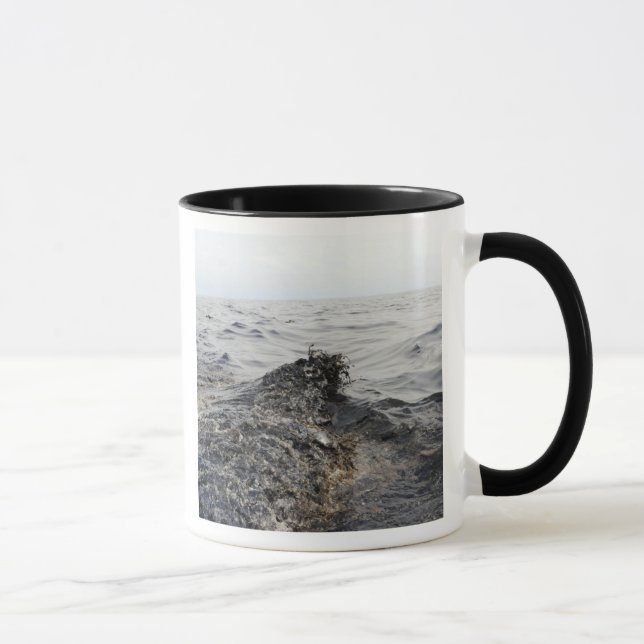 Part of an oil slick in the Gulf of Mexico Mug (Right)