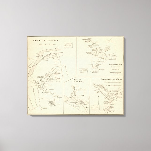 Part of Laconia Canvas Print (Front)