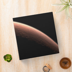Part Of Mars At The Boundary Of Light And Dark. Binder